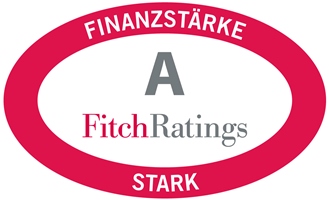 Siegel Fitch Ratings A Finanzstärke: stark